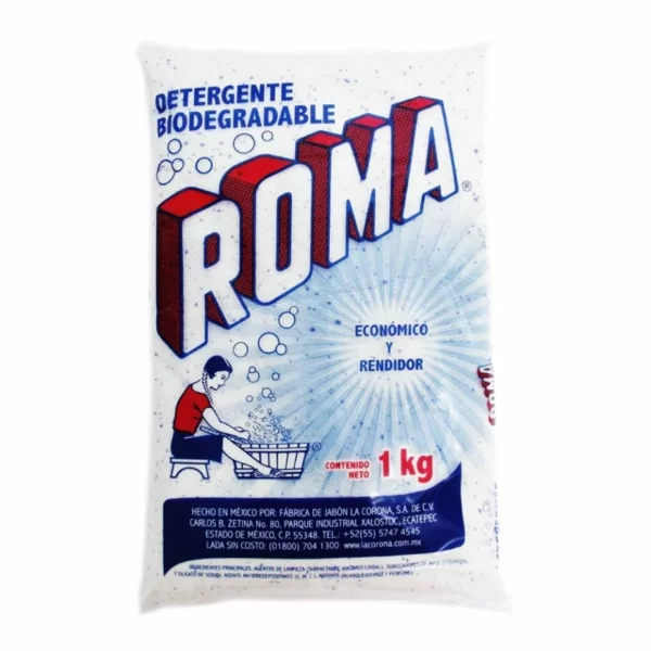 Detergente en polvo Roma de 1 kg
