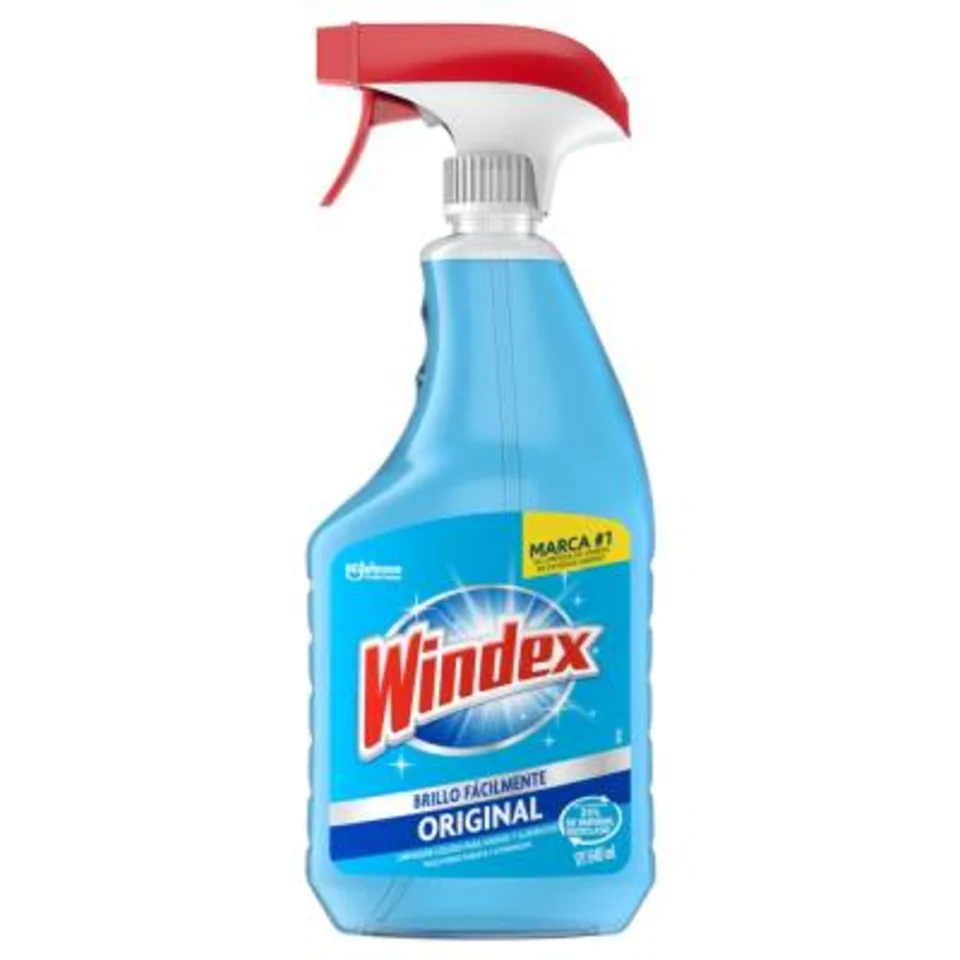 Liquido limpia vidrios de 640 ml Mca. Windex