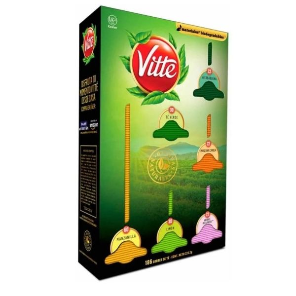 Té con 186 piezas